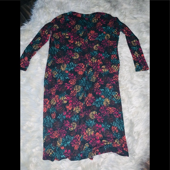 NWOT LuLaRoe Sarah Tribal Sweater Long Kimono - Picture 5 of 7